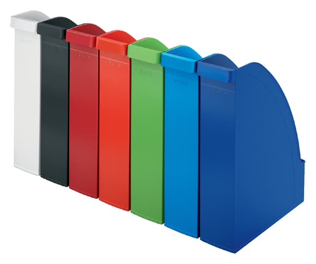 Tijdschriftcassette Leitz Plus rood 3
