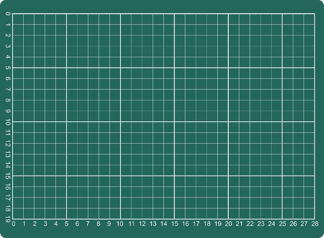 Snijmat A4 300x220mm groen