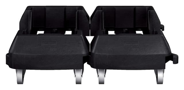 Onderstel Rubbermaid Slim Jim zwart 3