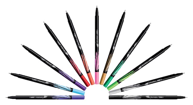 Fineliner Bic Intensity fijn rood 2