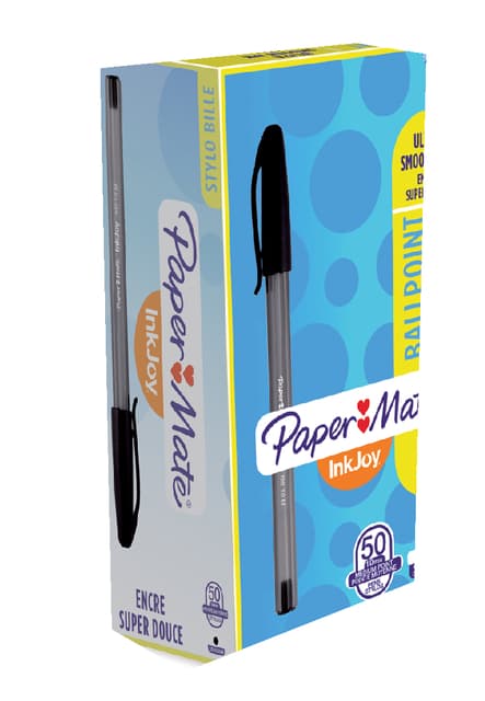 Balpen Paper Mate Inkjoy 100 medium zwart 2
