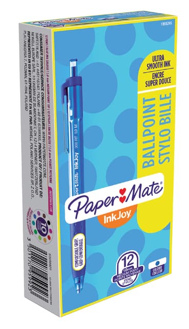 Balpen Paper Mate Inkjoy 300RT medium blauw 2