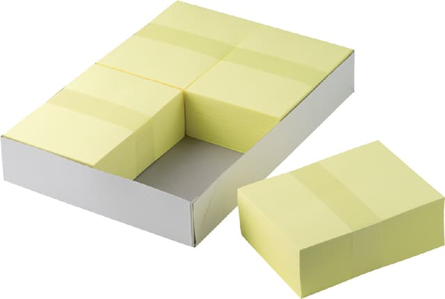 Receptpapier Fastprint A6 80gr kanariegeel 2000 vel 2