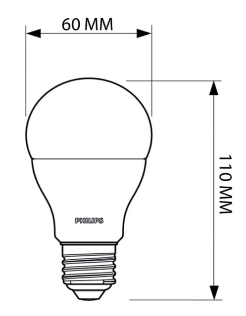 Ledlamp Philips CorePro LEDbulb E27 13,5W=100W 1520 Lumen 3