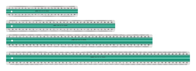 Liniaal Linex super S20 20cm transparant 2