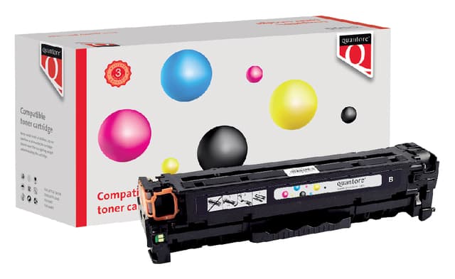 Tonercartridge Quantore alternatief tbv HP CC530A 304A zwart 3