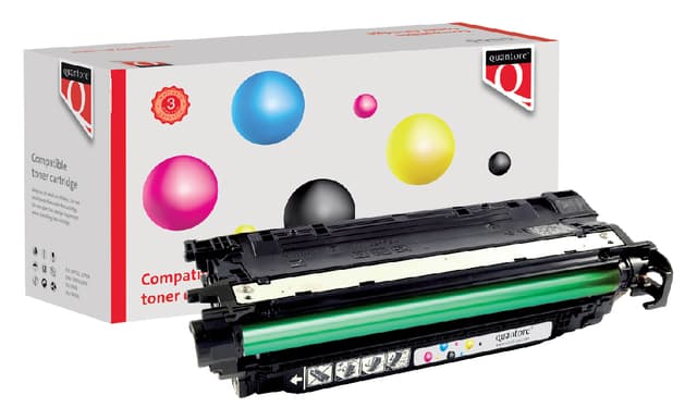 Tonercartridge Quantore alternatief tbv HP CE260A 647A zwart 3