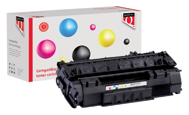 Tonercartridge Quantore alternatief tbv HP Q7553A 53A zwart 3