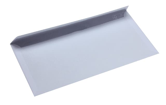 Envelop Quantore bank EA5/6 110x220mm wit 500 stuks 2