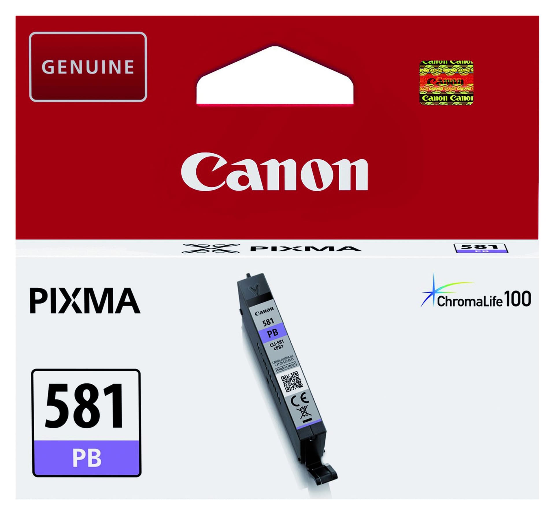 Inktcartridge Canon CLI-581 foto blauw 2