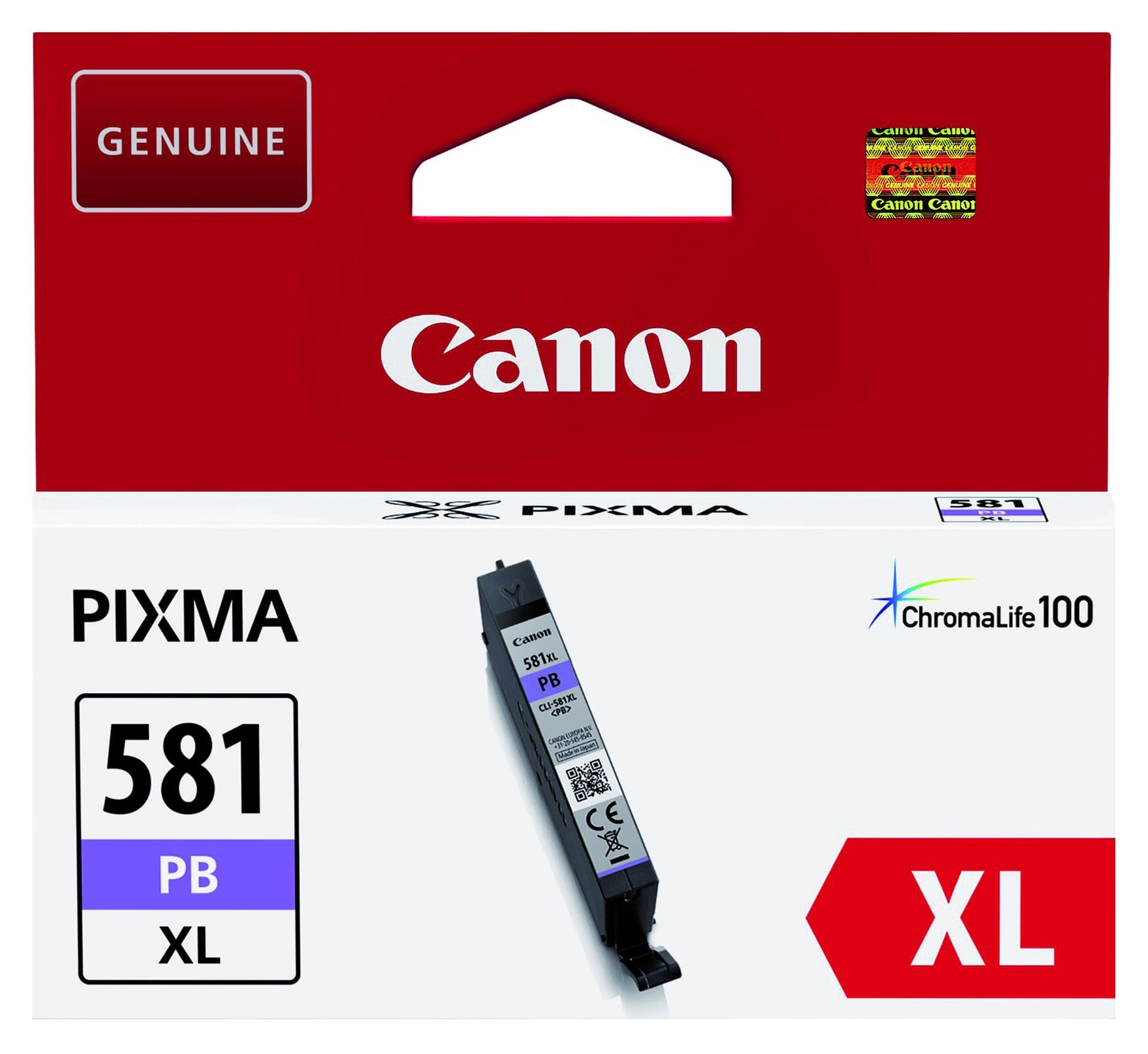 Inktcartridge Canon CLI-581XL foto blauw 2