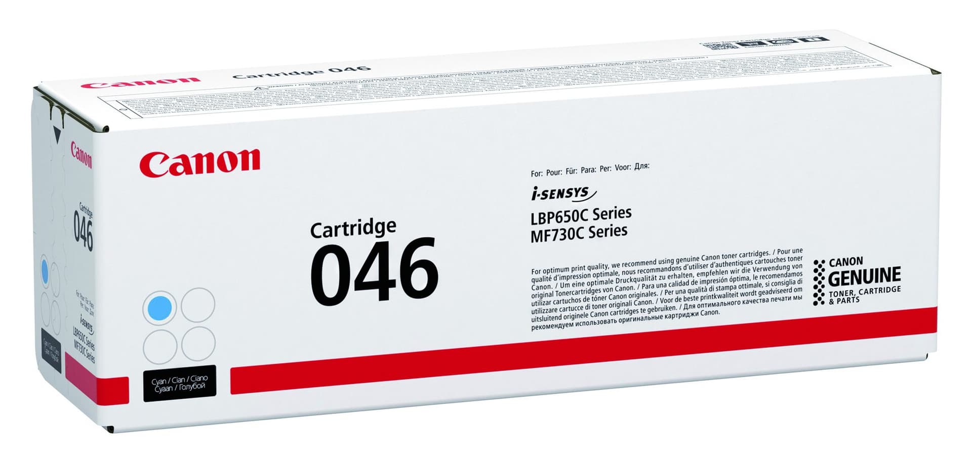 Tonercartridge Canon 046 blauw 2