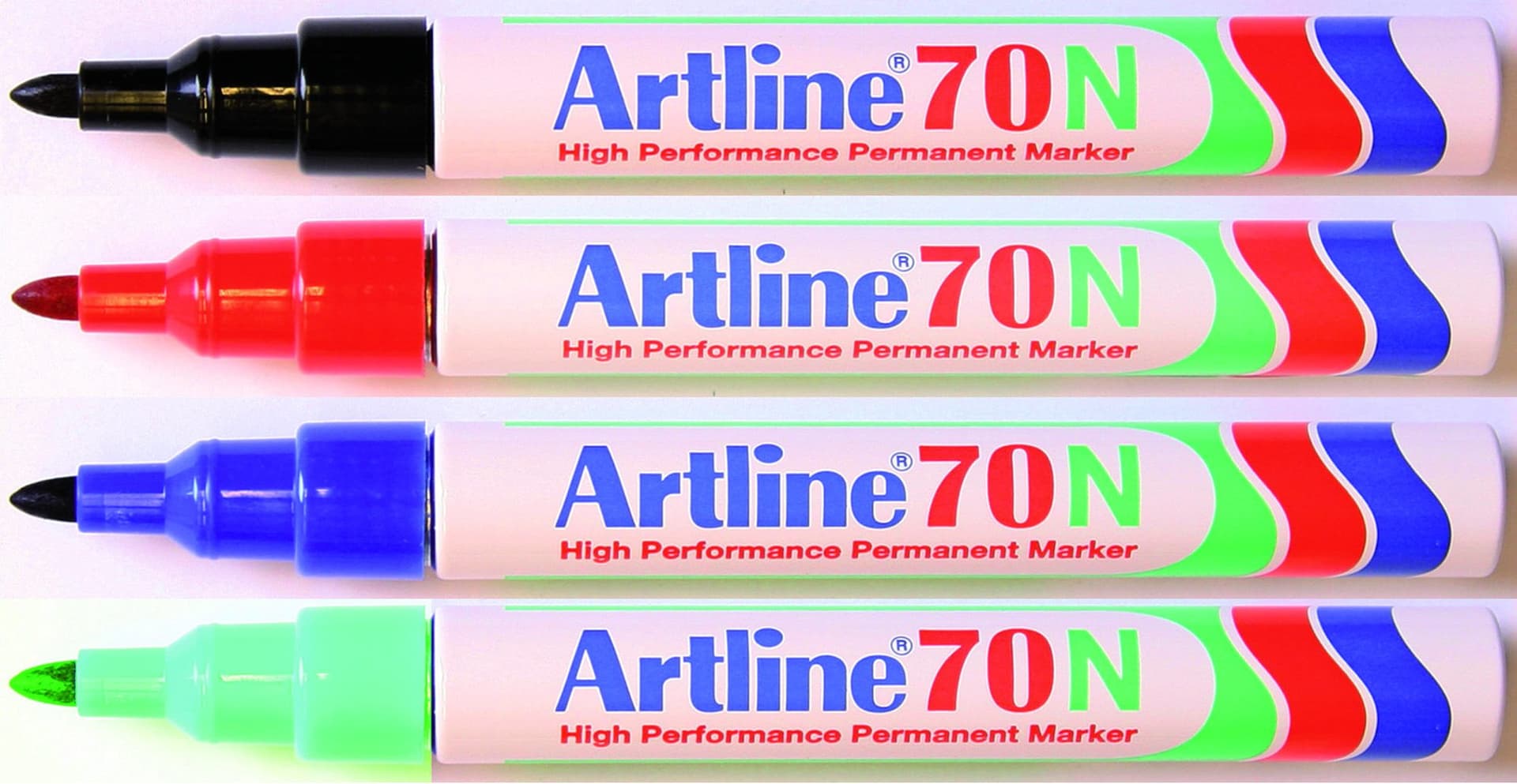 Viltstift Artline 70 rond 1.5mm blauw 3