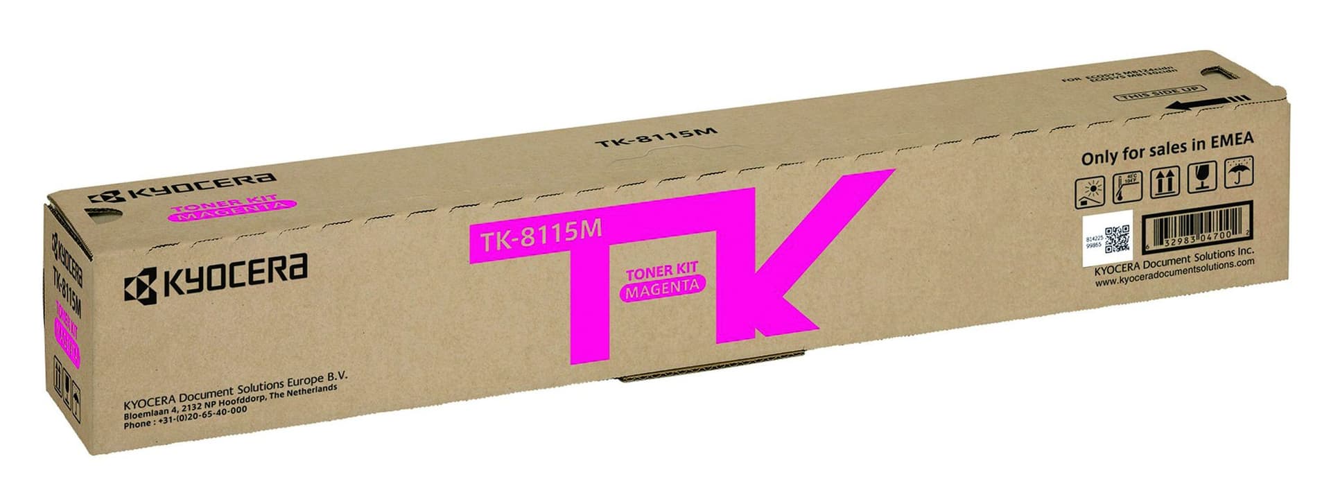 Toner Kyocera TK-8115M rood