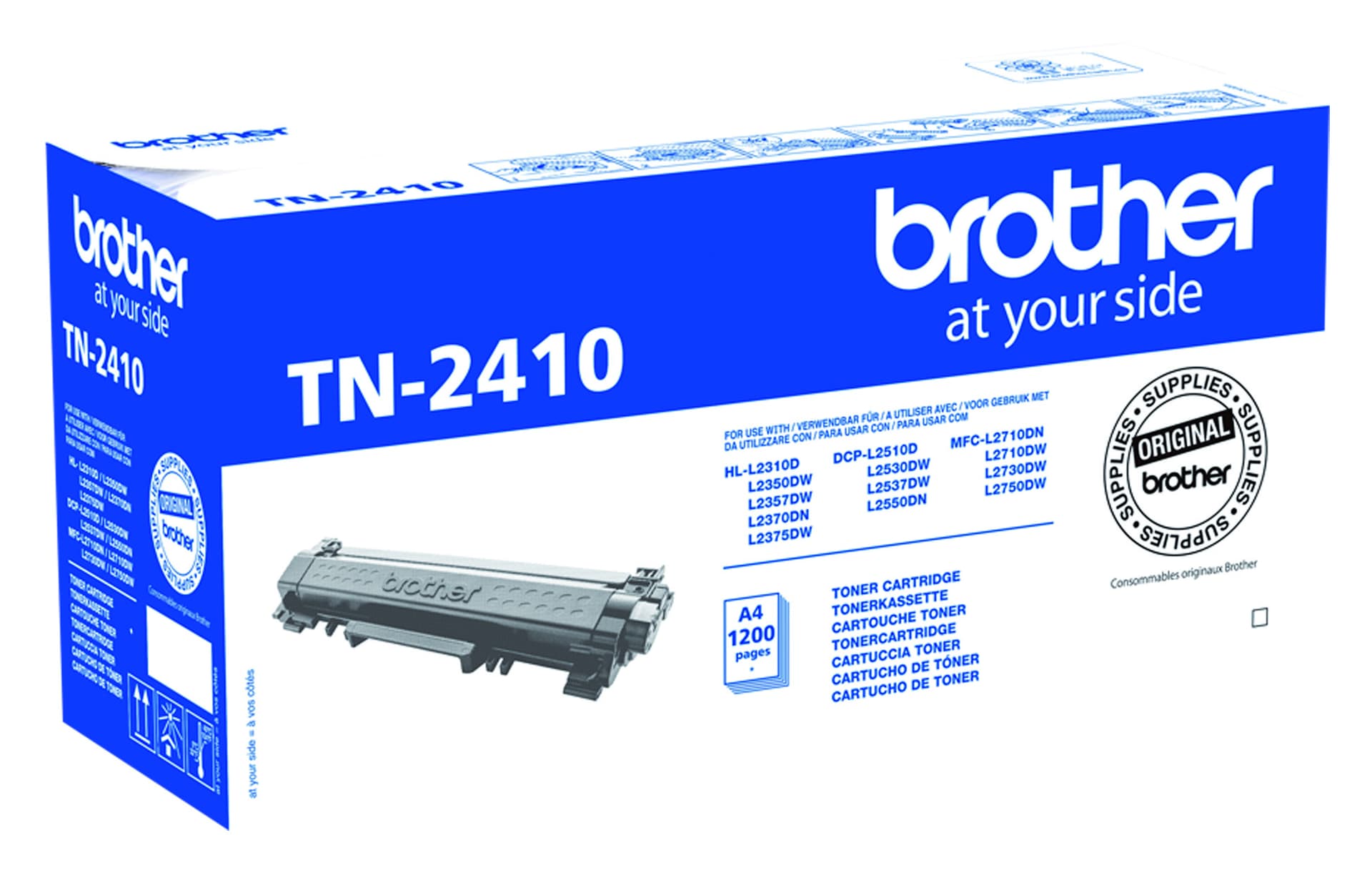 Toner Brother TN-2410 zwart 2