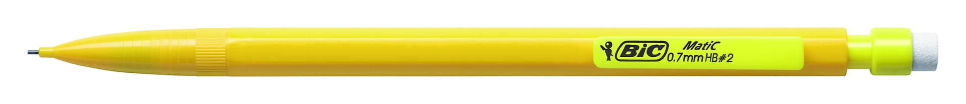 Vulpotlood Bic Matic fun HB  0.7mm blister à 3 stuks 4