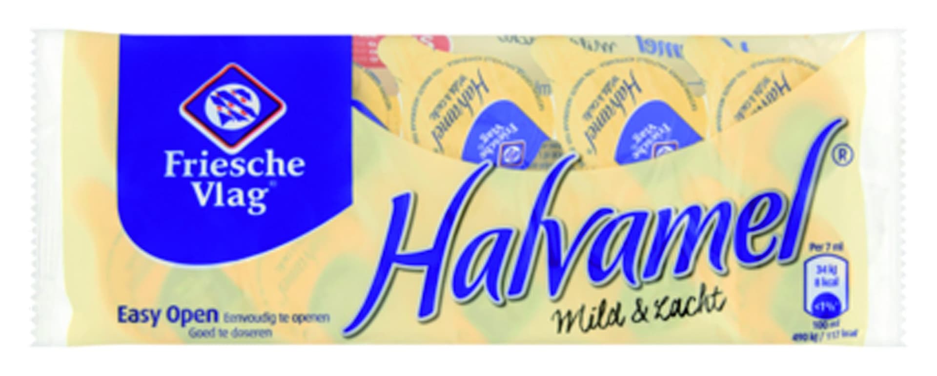 Koffiemelk Friesche vlag halvamel 7ml 10 cups 5