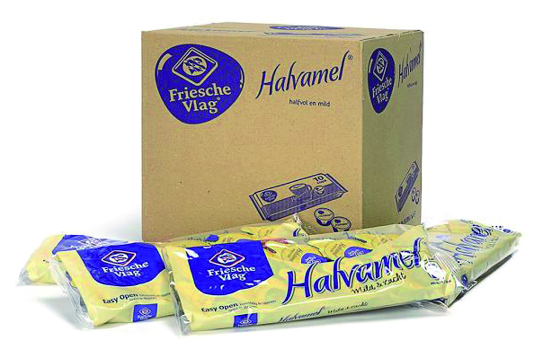 Koffiemelk Friesche vlag halvamel 7ml 10 cups 3