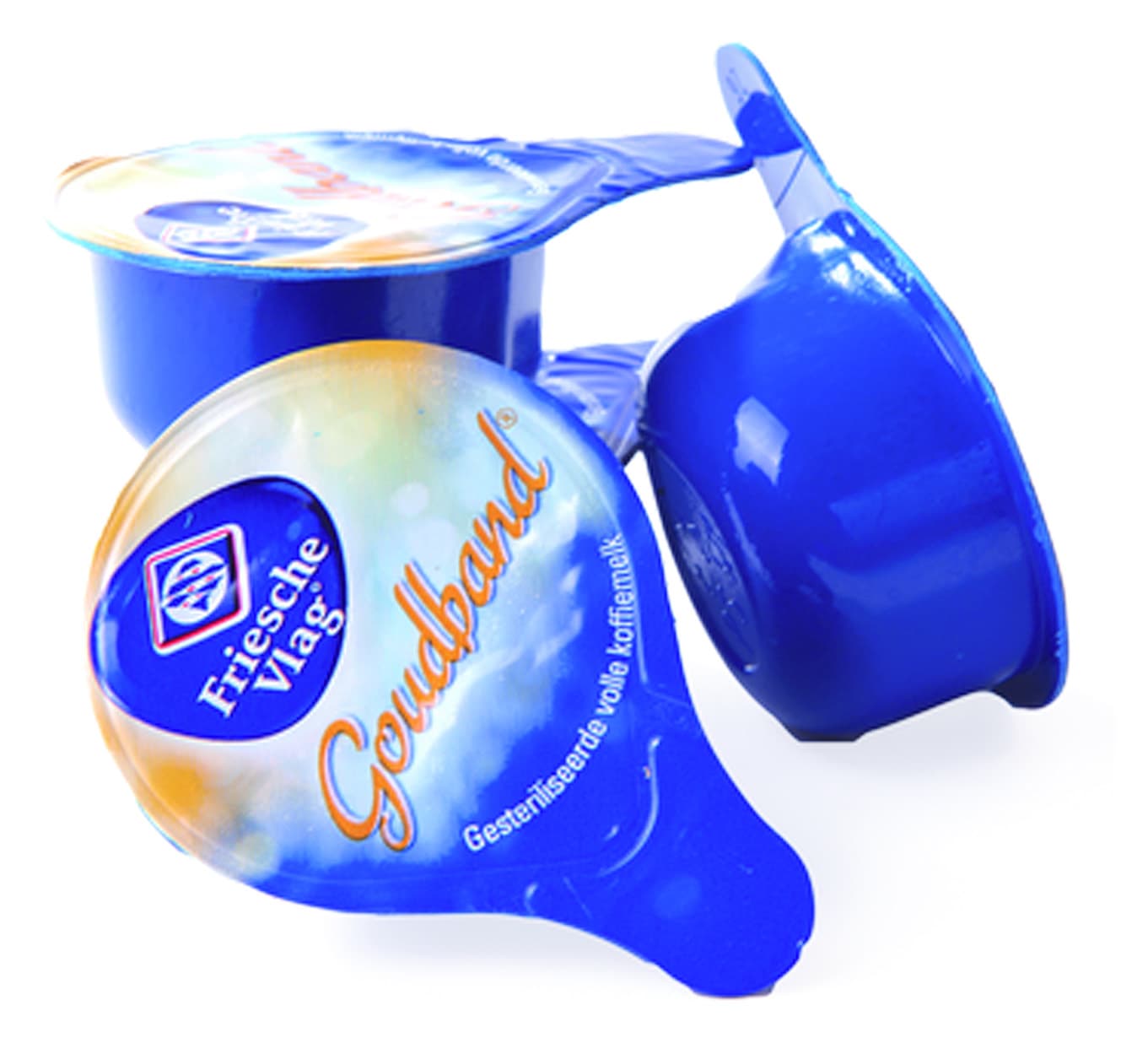 Koffiemelk Friesche Vlag goudband cups 10x7ml 3