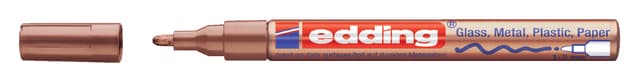 Paintmarker edding 751 op oliebasis 1-2mm koper
