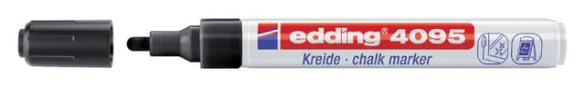 Krijtstift edding 4095 rond 2-3mm zwart