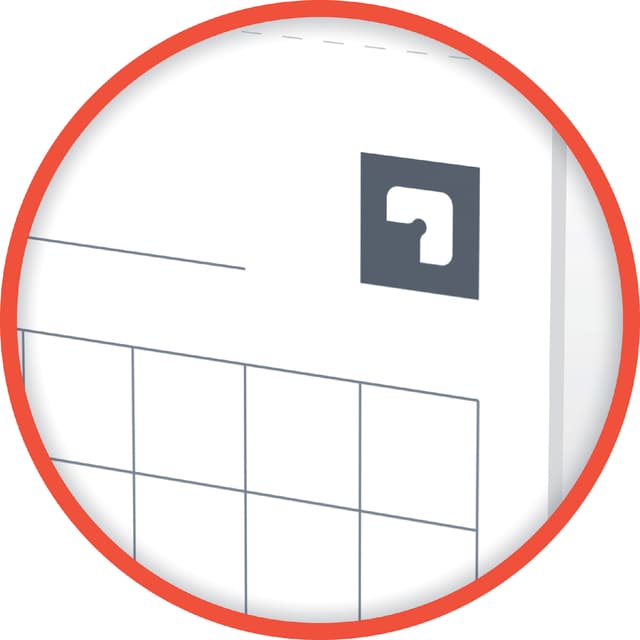Flipoverpapier Oxford smart 650x980mm ruit 90 gram 20 vel 2