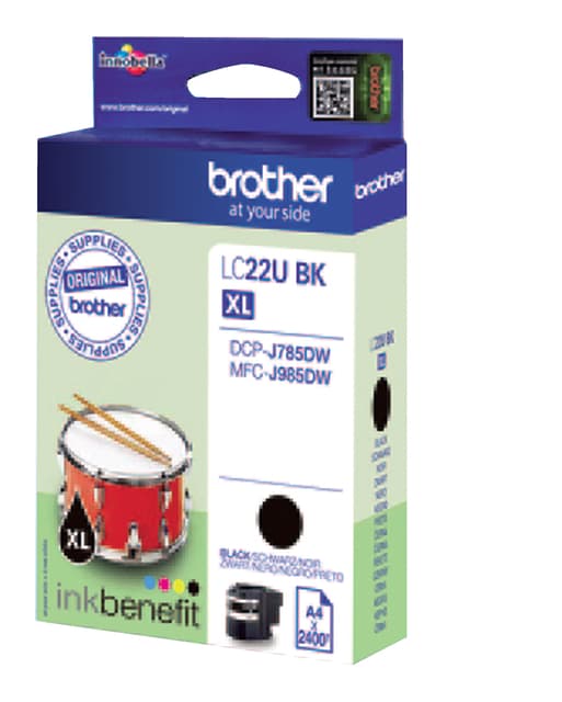 Inktcartridge Brother LC-22UBK zwart 3