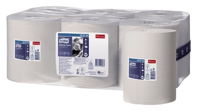 Poetspapier Tork M2 Advanced 1-laags 275m wit 100134 2
