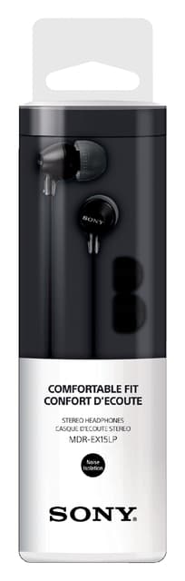 Oortelefoon Sony EX15LP basic zwart 2