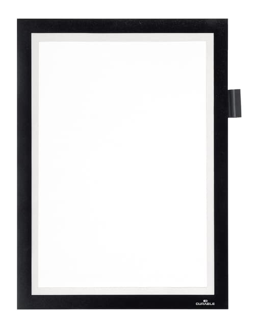 Duraframe Durable 499301 Note A4 zelfklevend zwart 4