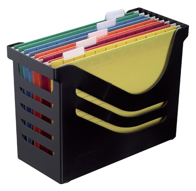 Hangmappenbox Djois Re-Solution + 5 hangmappen zwart 2