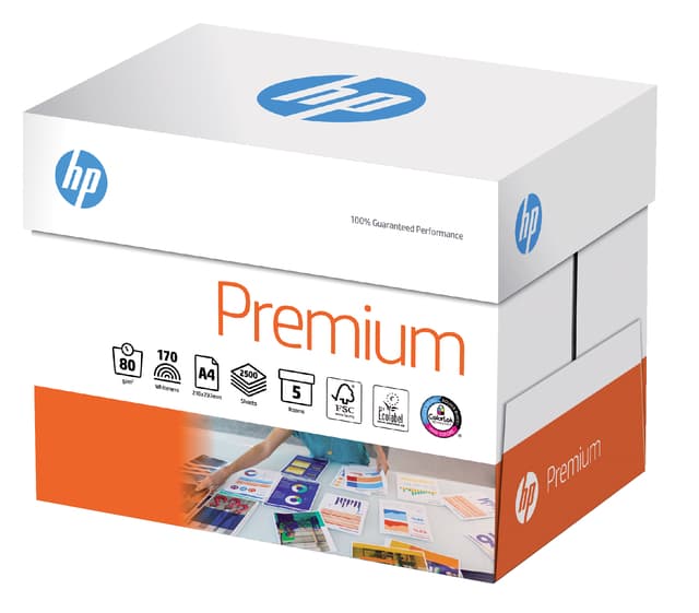 Kopieerpapier HP Premium A4 80gr wit 500 vel 4