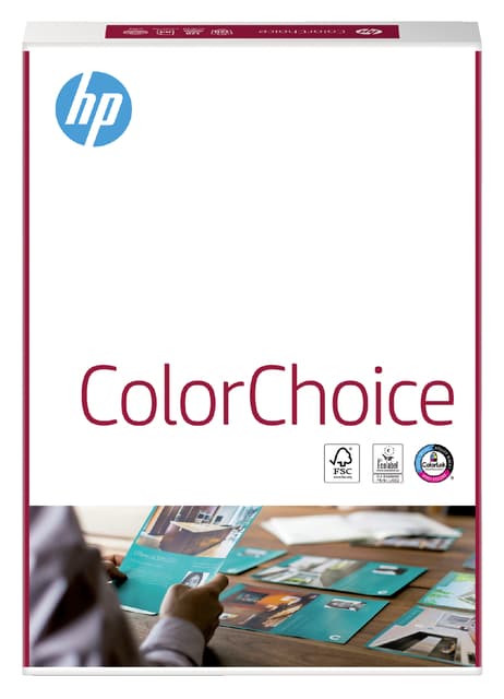 Kleurenlaserpapier HP Color Choice A4 120gr wit 250vel 2