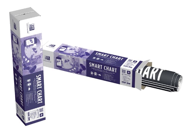 Flipoverpapier Oxford smart 60x80cm zelfklevend blanco 90gr 20 vel 4