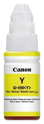Navulinkt Canon GI-490 geel 2