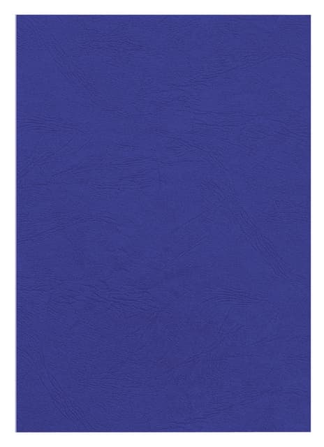 Voorblad Fellowes A4 lederlook royal blauw 25 stuks 2