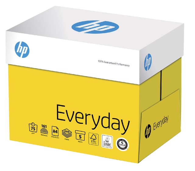 Kopieerpapier HP Everyday A4 75gr wit 500 vel 4