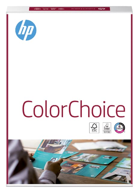 Kleurenlaserpapier HP Color Choice A4 100gr wit 500vel 2