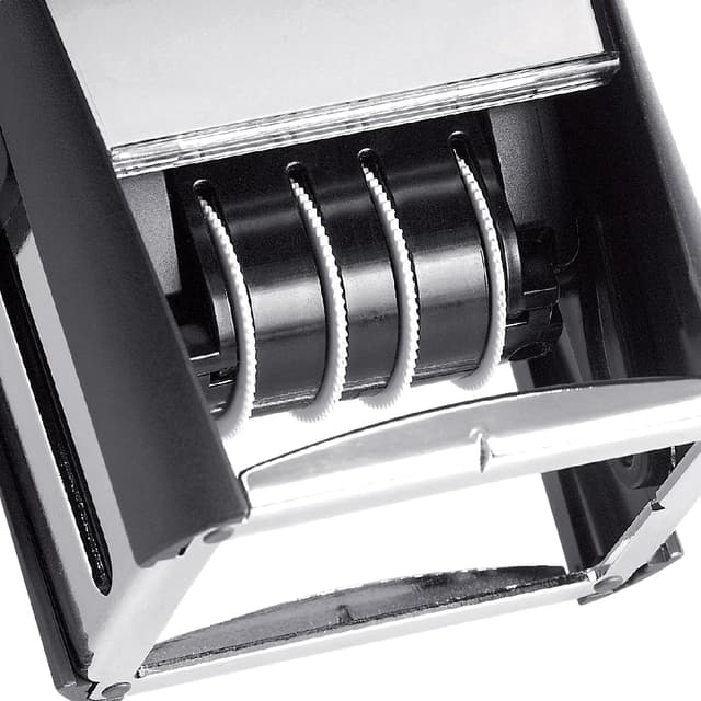Woord-datumstempel Colop Heavy Duty 2000/WD Classic Line 12 teksten 2