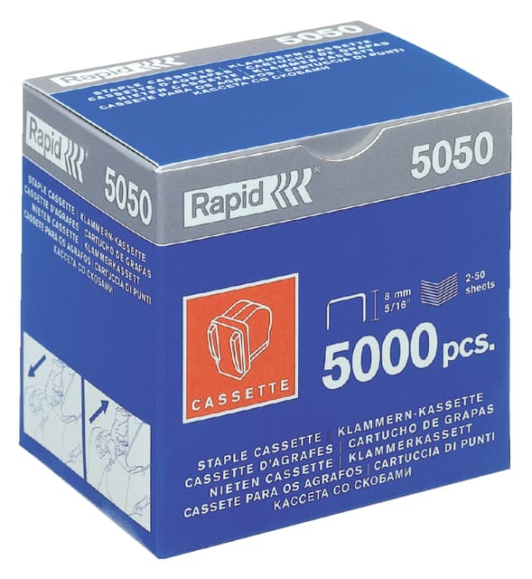 Nietcassette Rapid 5050 5000 stuks 2