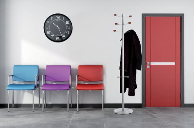 Wandklok Unilux Mega Ø 57.5cm zwart 3