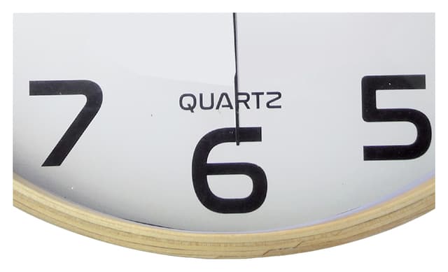 Wandklok Unilux Baltic hout wit 2