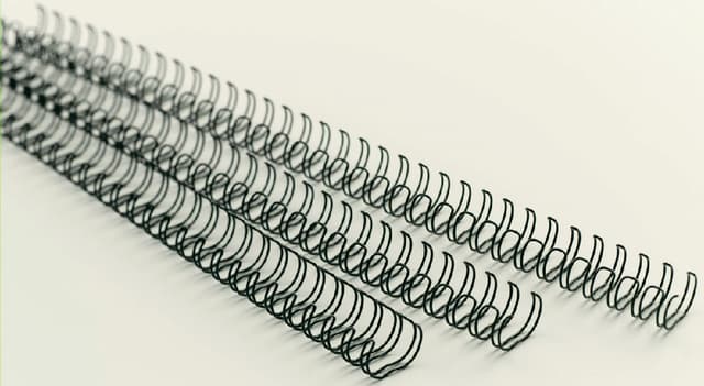 Draadrug GBC 6mm 34-rings A4 zilver 100 stuks 2
