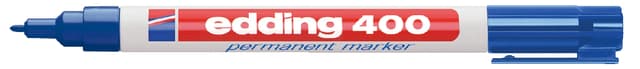 Viltstift edding 400 rond 1mm blauw