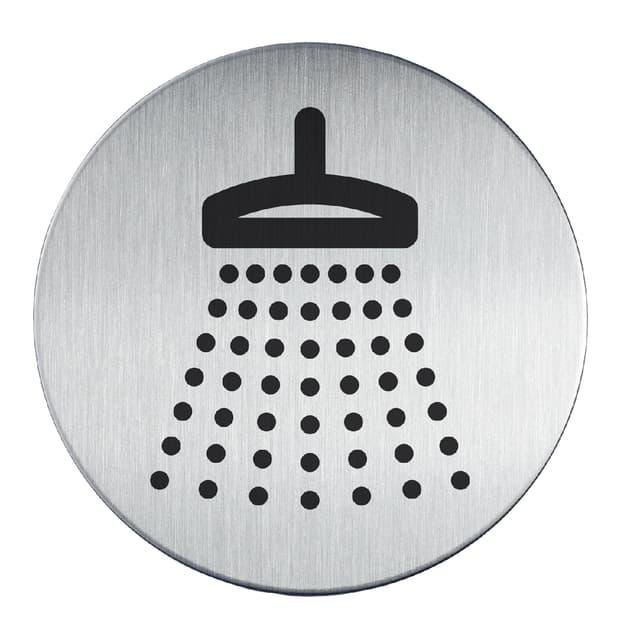 Infobord pictogram Durable 4938 douche 83mm