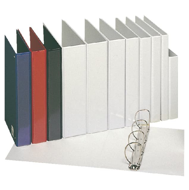 Presentatieringband Esselte panorama A4 4-rings D-mechaniek 20mm PP blauw 2