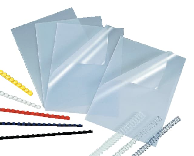 Voorblad Quantore A4 PVC 300 micron transparant 100 stuks 2