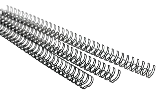 Draadrug GBC 8mm 34-rings A4 zilver 100 stuks 2
