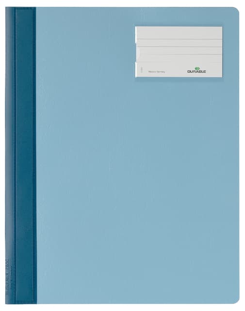 Snelhechter Durable A4 PVC etiketvenster blauw