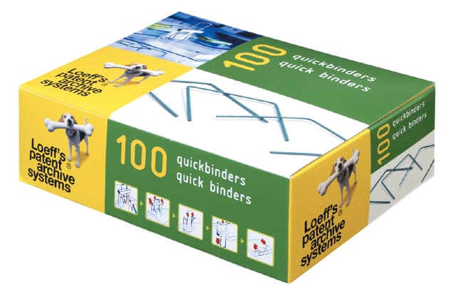 Bundelbeugel Loeff's 1215 Quickbinder 100mm groen 100 stuks 4